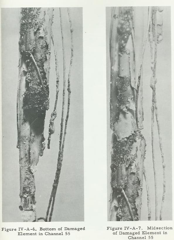 Damaged element