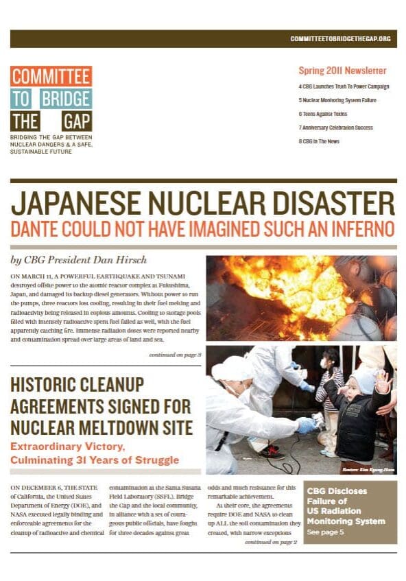 2011 CBG Annual Newsletter Spring